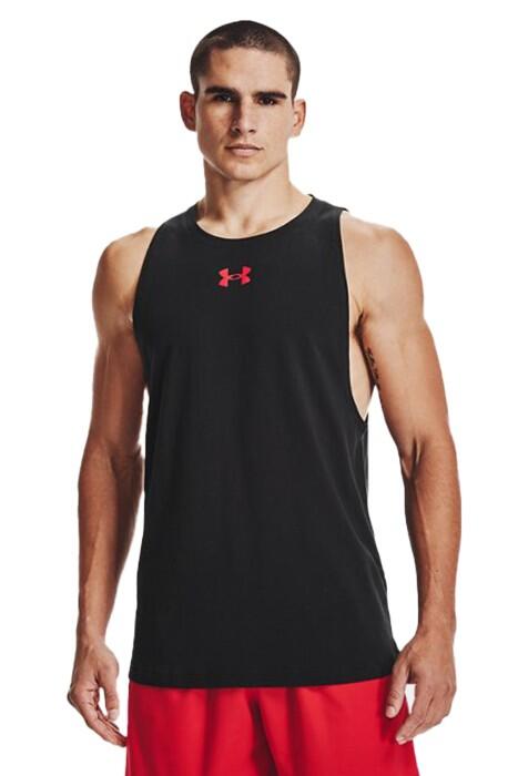 Baseline Cotton Tank Erkek Spor Atlet - 1361901 Siyah