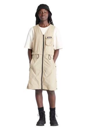 Bb Multi Pocket Kadın Elbise - TB0A6A8W Sarı/Beyaz - Timberland