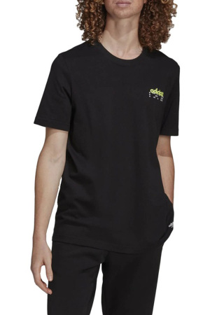 Behind Erkek T-Shirt - HE3053 Siyah - 1