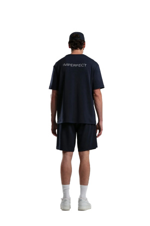 Benmanaj Erkek Baskılı T-Shirt - BMY0007 Lacivert - 4