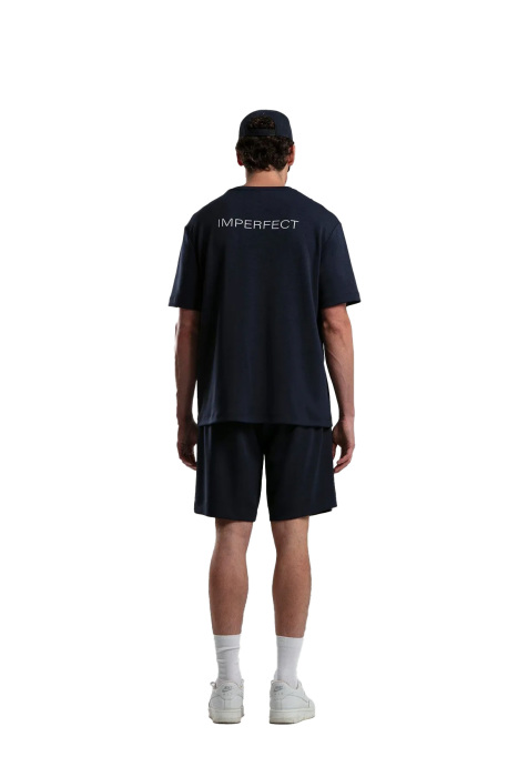 Benmanaj Erkek Baskılı T-Shirt - BMY0007 Lacivert - 4