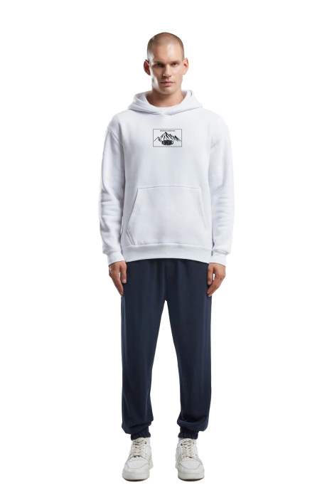 Benmanaj Erkek Kapüşonlu SweatShirt - BMK0003 Antrasit - 1