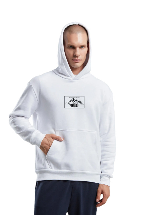 Benmanaj Erkek Kapüşonlu SweatShirt - BMK0003 Antrasit - 2