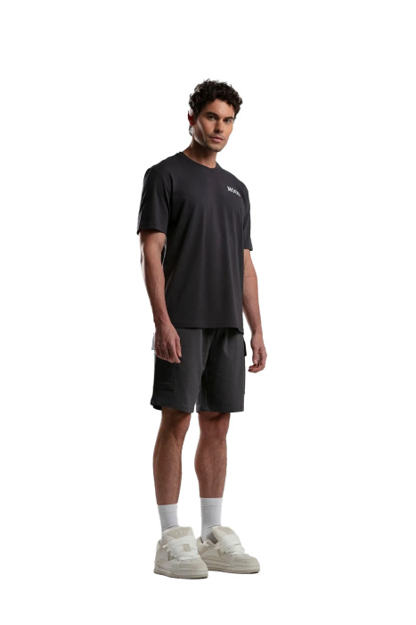 Benmanaj Erkek Kargo Cep Short - BMY0004 Siyah - 1
