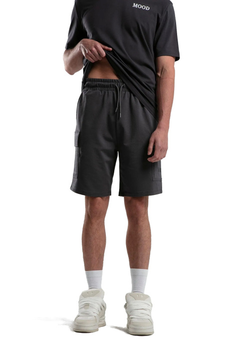 Benmanaj Erkek Kargo Cep Short - BMY0004 Siyah - 2