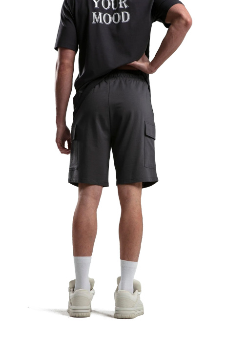 Benmanaj Erkek Kargo Cep Short - BMY0004 Siyah - 4