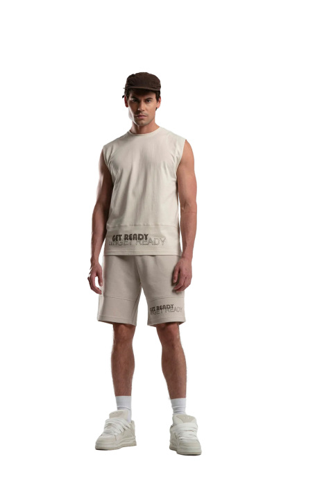 Benmanaj Erkek Short - BMY0025 Bej - 1