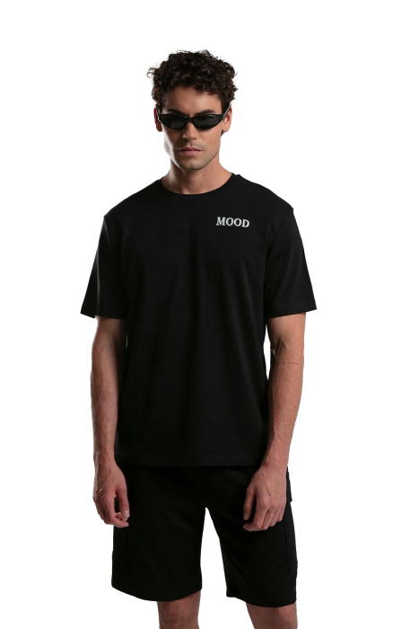Benmanaj Erkek T-Shirt - BMY0003 Siyah - 1