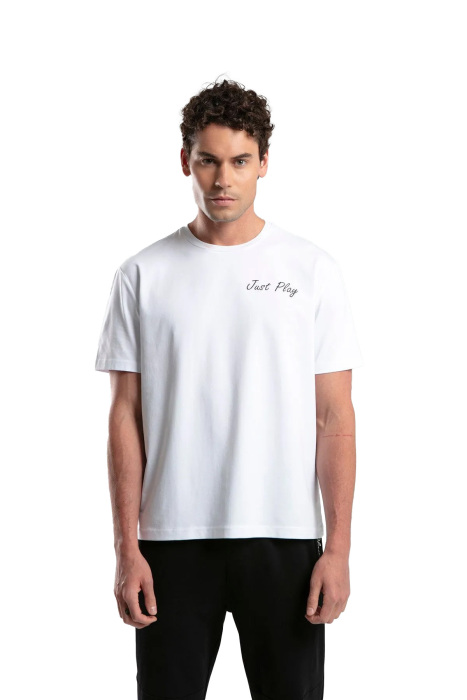 Benmanaj Erkek T-Shirt - BMY0005 Beyaz - 1