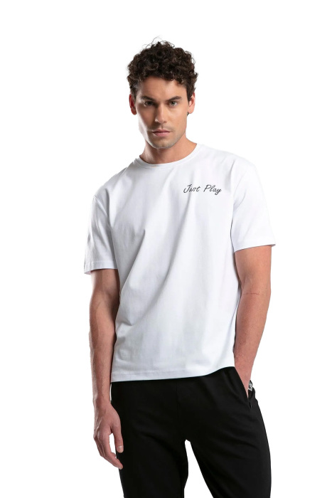 Benmanaj Erkek T-Shirt - BMY0005 Beyaz - 3