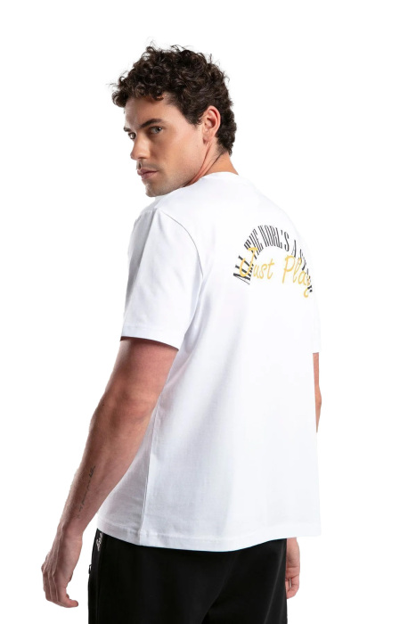 Benmanaj Erkek T-Shirt - BMY0005 Beyaz - 4