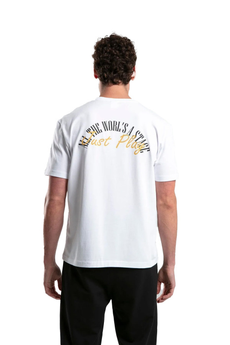 Benmanaj Erkek T-Shirt - BMY0005 Beyaz - 5
