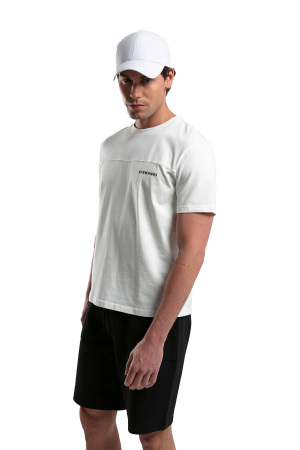 Benmanaj Erkek T-Shirt - BMY0024 Beyaz - 2