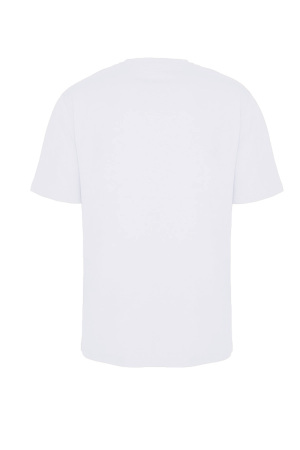 Benmanaj Erkek T-Shirt - BMY0035 Beyaz Beyaz