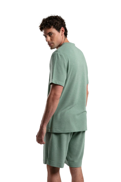 Benmanaj Erkek Triko T-Shirt - BMY0001 Yeşil - 3