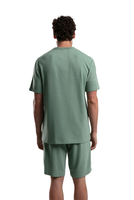 Benmanaj Erkek Triko T-Shirt - BMY0001 Yeşil - 4