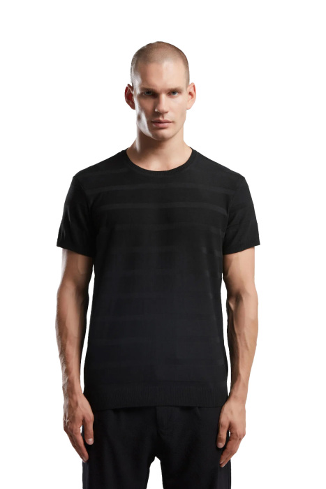Benmanaj Erkek Triko T-Shirt - BMY0048 Renkli - 2