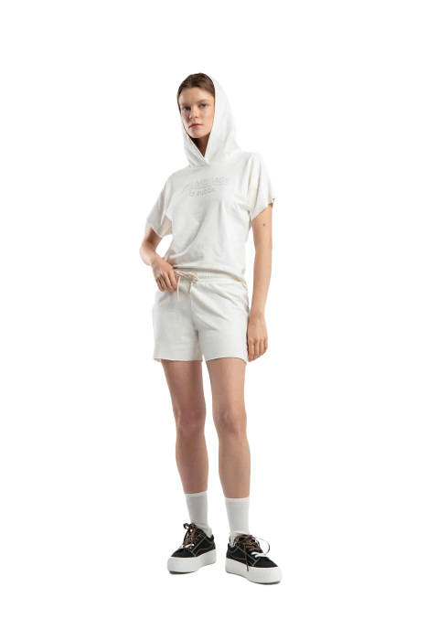 Benmanaj Kadın Short - BMY0018 Beyaz - 1