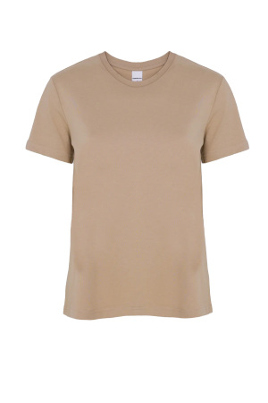 Benmanaj Kadın T-Shirt - BMY0036 Bej - 1