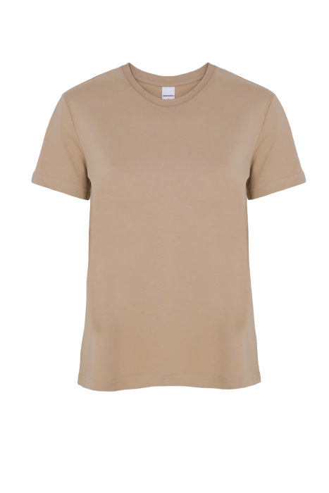 Benmanaj Kadın T-Shirt - BMY0036 Bej - 1