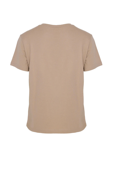 Benmanaj Kadın T-Shirt - BMY0036 Bej - 2