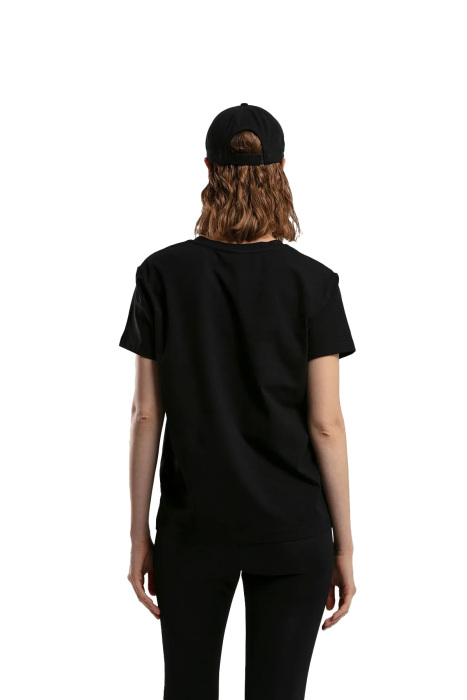 Benmanaj Kadın V Yaka T-Shirt - BMY0011 Siyah - 5