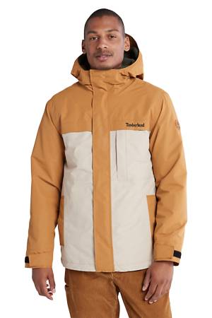 Benton Waterproof 3in1 Erkek Ceket -TB0A5XT1 Hardal/Krem - Timberland