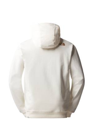 Berkeley California Hoodie Erkek SweatShirt - NF0A55GF Beyaz - Thumbnail