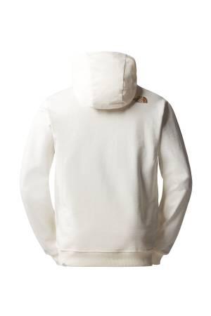 Berkeley California Hoodie Erkek SweatShirt - NF0A55GF Beyaz - 2