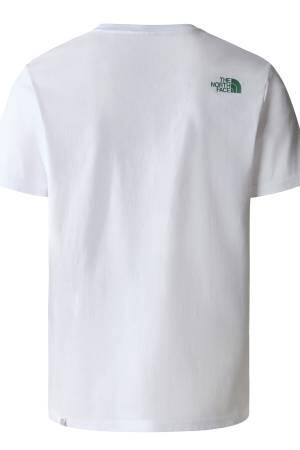 Berkeley Calıfornia Tee- In Scrap Mat Erkek T-Shirt - NF0A55GE Beyaz - Thumbnail