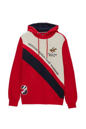 Beverly Hills Polo Club Erkek SweatShirt - 22WMFH13368301 Kırmızı - Beverly Hills Polo Club
