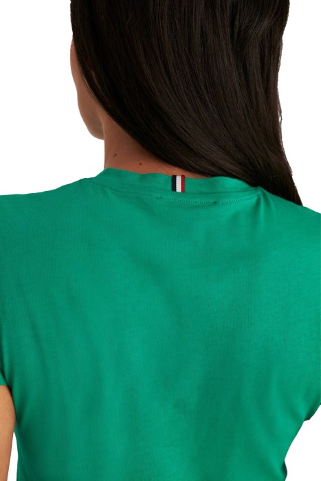 Beverly Hills Polo Club Kadın T-Shirt - 22SWE0K6202901 Yeşil