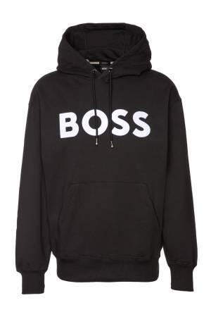 Boss Kapüşonlu Erkek SweatShirt - 50485316 Siyah - Thumbnail
