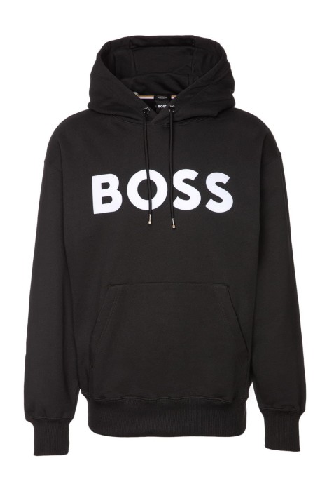 Boss - Boss Kapüşonlu Erkek SweatShirt - 50485316 Siyah