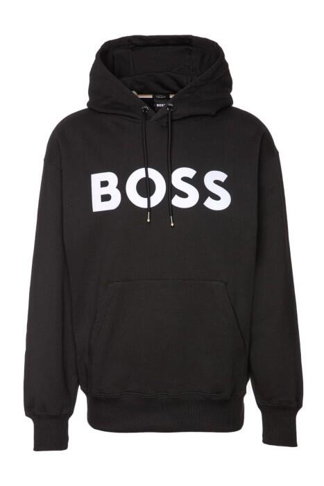 Boss - Boss Kapüşonlu Erkek SweatShirt - 50485316 Siyah