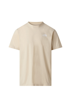 Box Nse Celebration Reg Erkek T-Shirt - NF0A8GV2 Açık Bej - The North Face