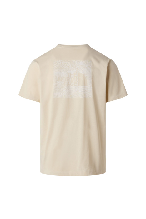 Box Nse Celebration Reg Erkek T-Shirt - NF0A8GV2 Açık Bej - 2