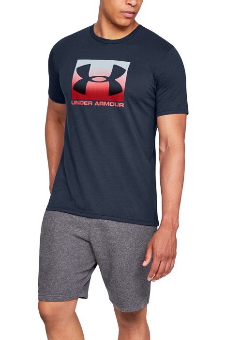 Under Armour - Boxed Sportstyle Erkek T-Shirt - 1329581 Lacivert