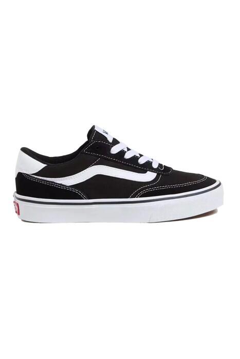 Vans - Brooklyn LS Kadın Ayakkabı - VN000D7U Siyah/Beyaz