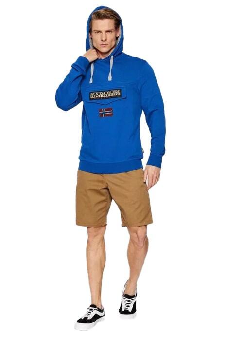 Burgee Sum 4 Erkek Sweatshirt - NP0A4GBG Mavi - 4