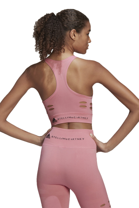 By Stella McCartney TruePace Kadın Crop Atlet - HD9071 Pembe - 3