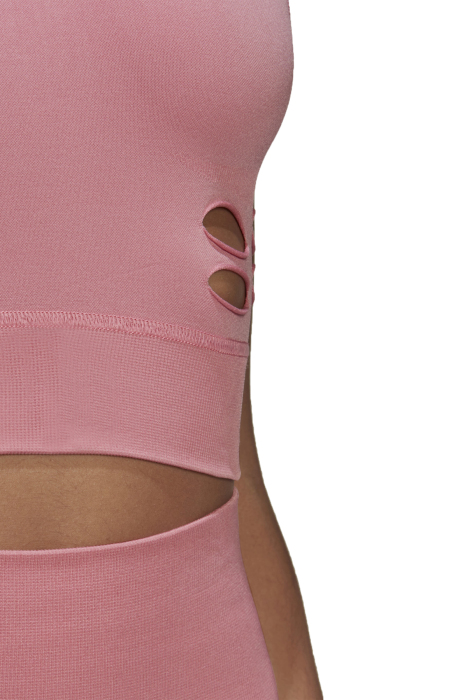 By Stella McCartney TruePace Kadın Crop Atlet - HD9071 Pembe - 4