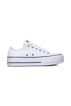 Canvas Platform Chuck Taylor All Star Kadın Sneaker - 560251C Beyaz - Thumbnail