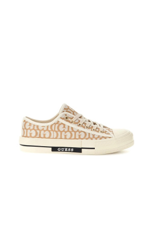 Carey Kadın Sneaker - FLPCARFAL12 Sarı - Guess