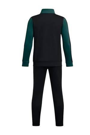 Cb Knit Track Suit Çocuk Eşofman Takımı - 1373978 Siyah / Petrol Yeşili - Thumbnail