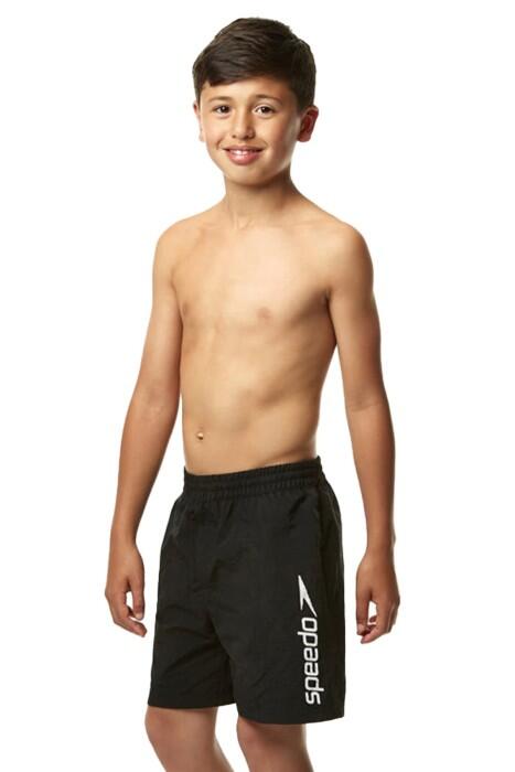 Speedo - Challange Erkek Çocuk Short Mayo - 8-01325C699 Siyah/Beyaz