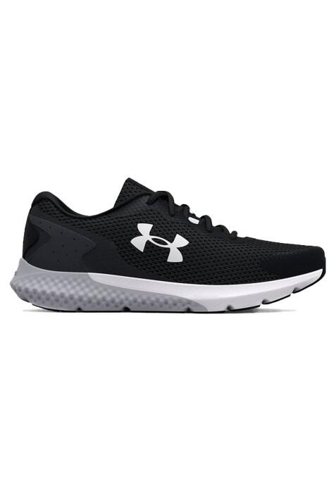 Under Armour - Charged Rogue 3 Erkek Koşu Ayakkabısı - 3024877 Siyah/Melanj