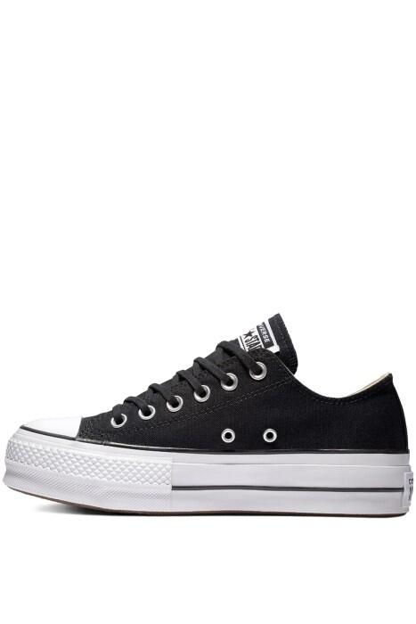 Chuck Taylor All Star Canvas Platform Kadın Sneaker - 560250C Siyah