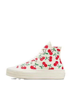 Chuck Taylor All Star Lift Cherry Kadın Platform Sneaker - A08096C Kahverengi - 3