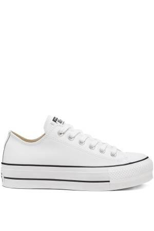 Chuck Taylor All Star Lift Platform Kadın Sneaker - 561680C Beyaz - Thumbnail